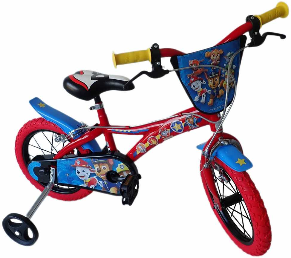 Dino Bikes Licence Dino bikes Berniukų dviratukas Šunyčiai Patruliai (Paw Patrol) 14", 614-PW