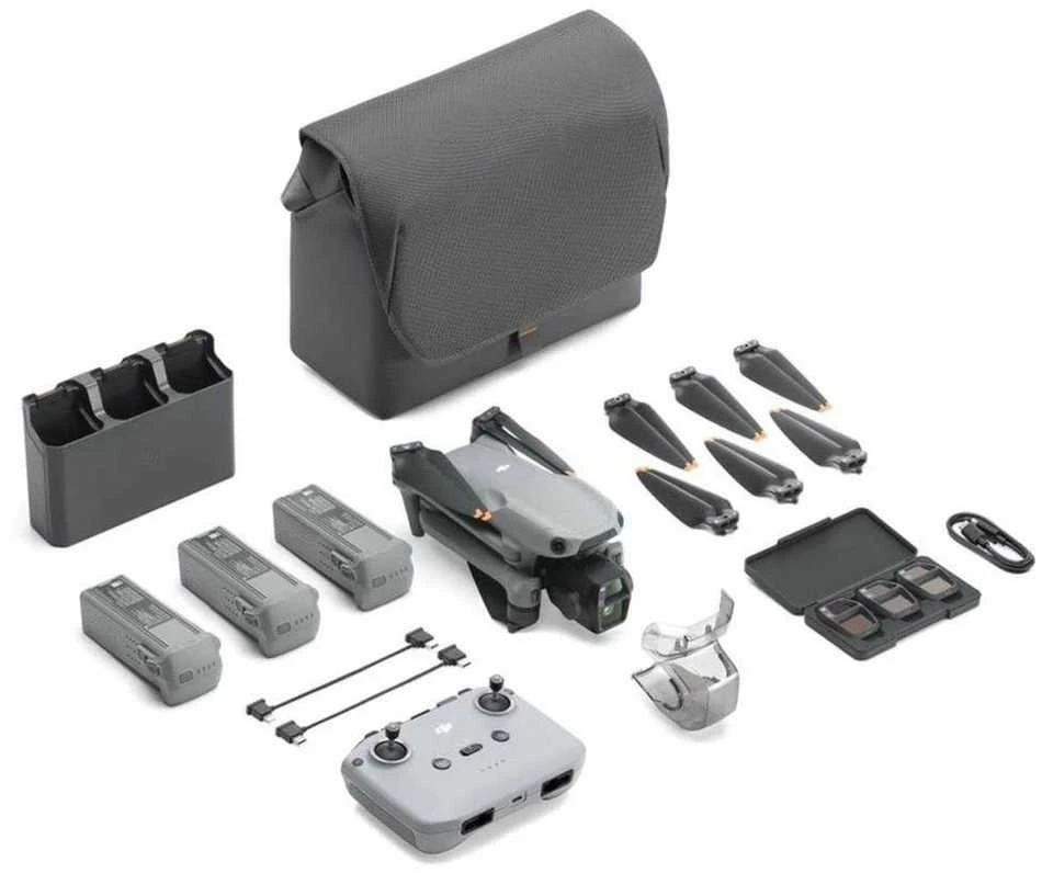 Dronas DJI Air 3S Fly More Combo  (Su DJI RC-N3 valdymo pultu)