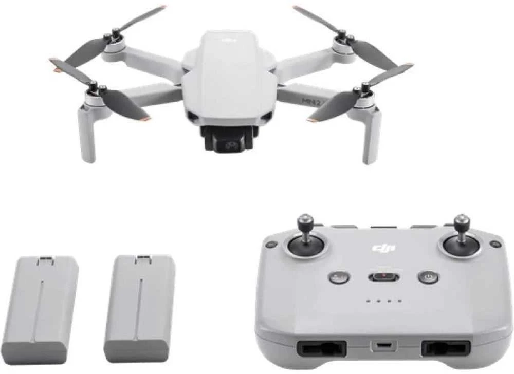 Dronas  DJI Mini 4K Fly More Combo su DJI  RC-N1C valdymo pultu
