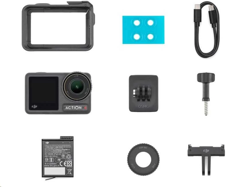 DJI Osmo Action 4 veiksmo kamera / Standard Combo