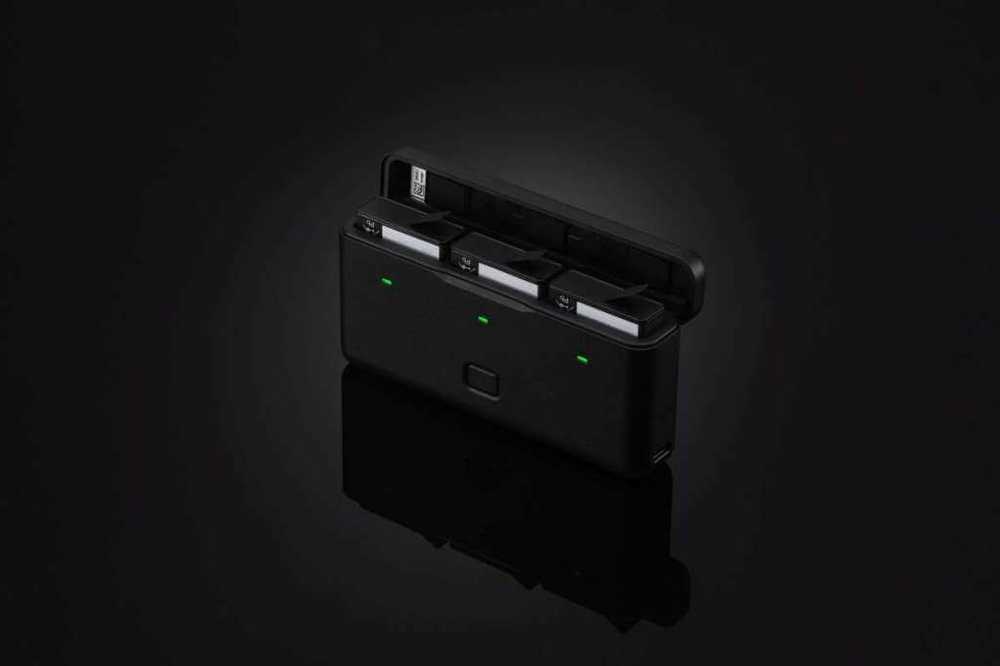 DJI Osmo Action 3 daugiafunkcinis akumuliatoriaus dėklas