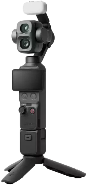 Vaizdo kamera - DJI Osmo Pocket 4P 4K Ultra HD juoda