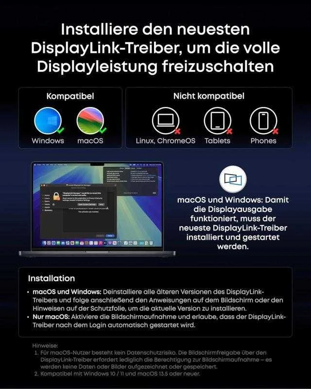 Anker „Prime“ prijungimo stotelė (14 viename, trigubas ekranas, „DisplayLink“) | A83B33A1