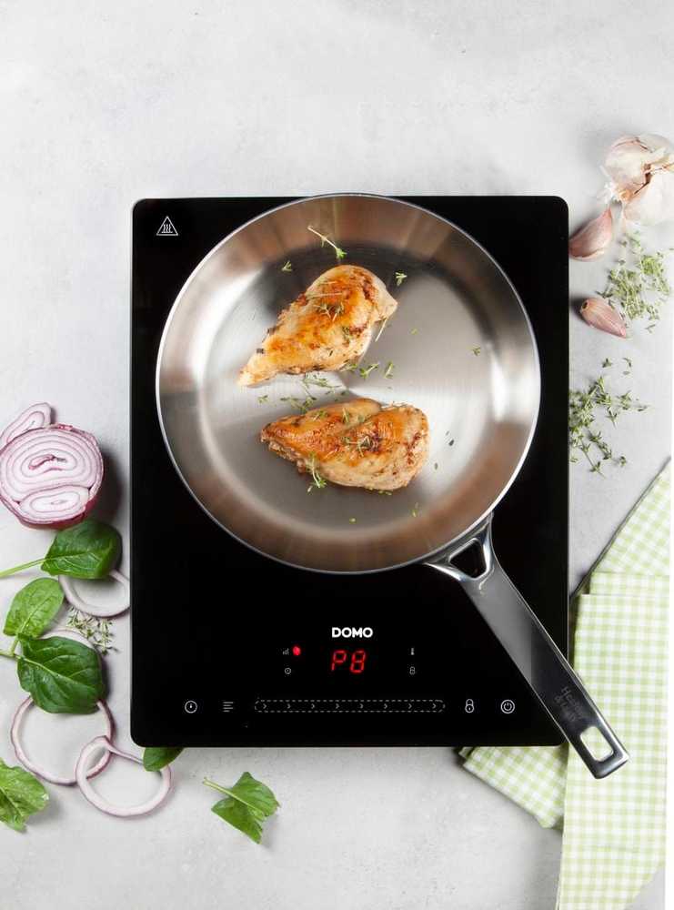 Laisvai pastatoma kaitlentė Domo Indukcinė kaitlentė DOMO DO332IP 2000 W
