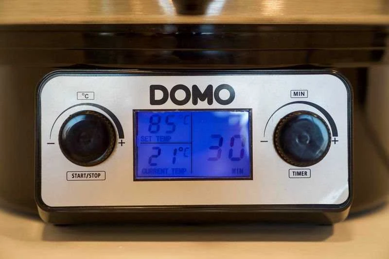 Domo Domo DO42325PC - sidabrinė / juoda - virimo mašina