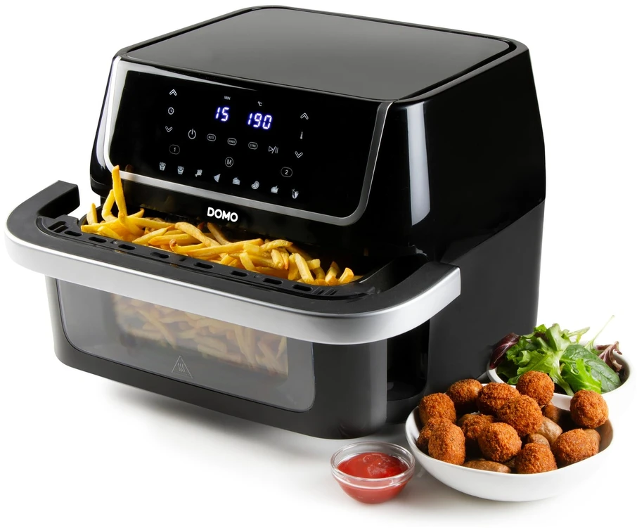 Gruzdintuvė Belaidė oro keptuvė „Domo“ „Domo Airfryer“ 10 l DO544FR