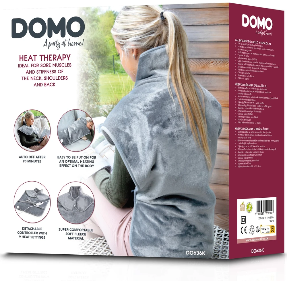 NECK AND BACK WARMER XL/100W DO636K DOMO