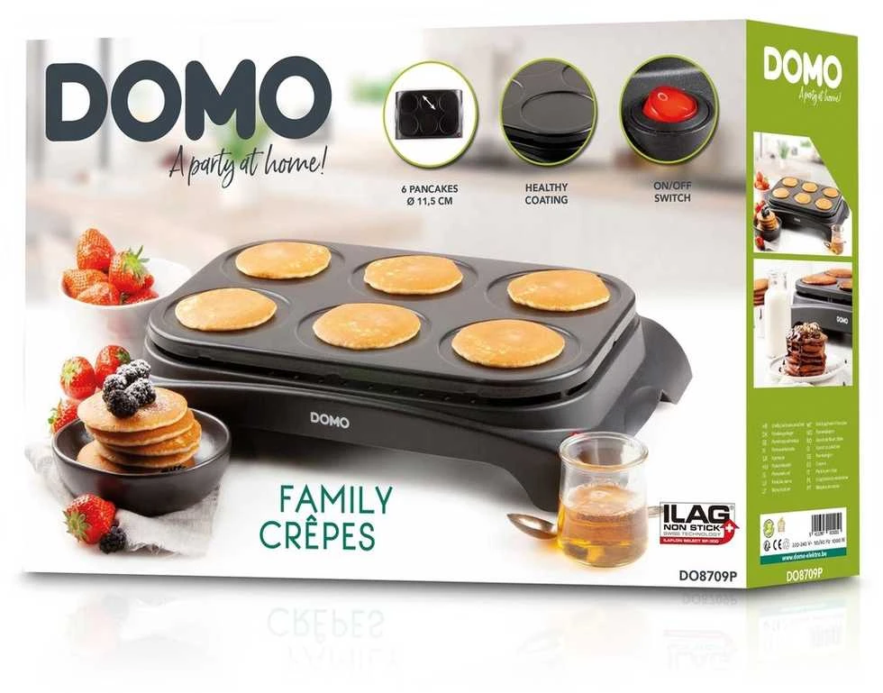 DOMO DO8709P blynų kepimo aparatas