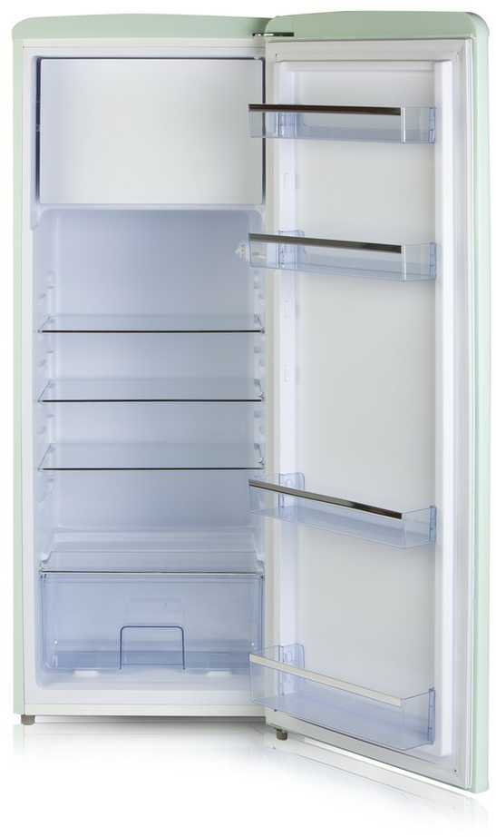 Šaldytuvas DOMO DO91701R Retro fridge-šaldiklis 191/24 l, pistachio