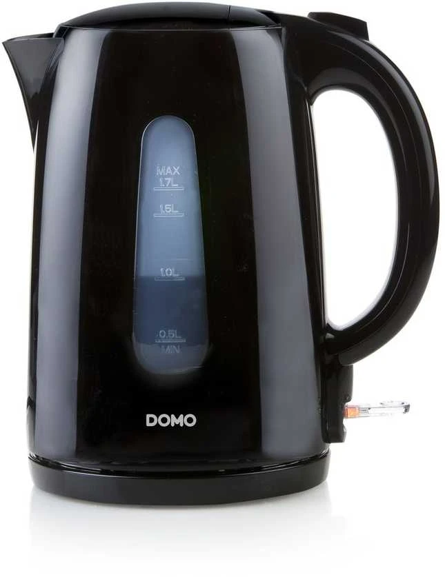 DOMO DO9194WK Elektrinis virdulys 1,7 l, juodas