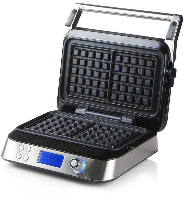 Vaflinė Domo DO9219W waffle iron 2 waffle(s) 1600 W Nerūdijantis plienas