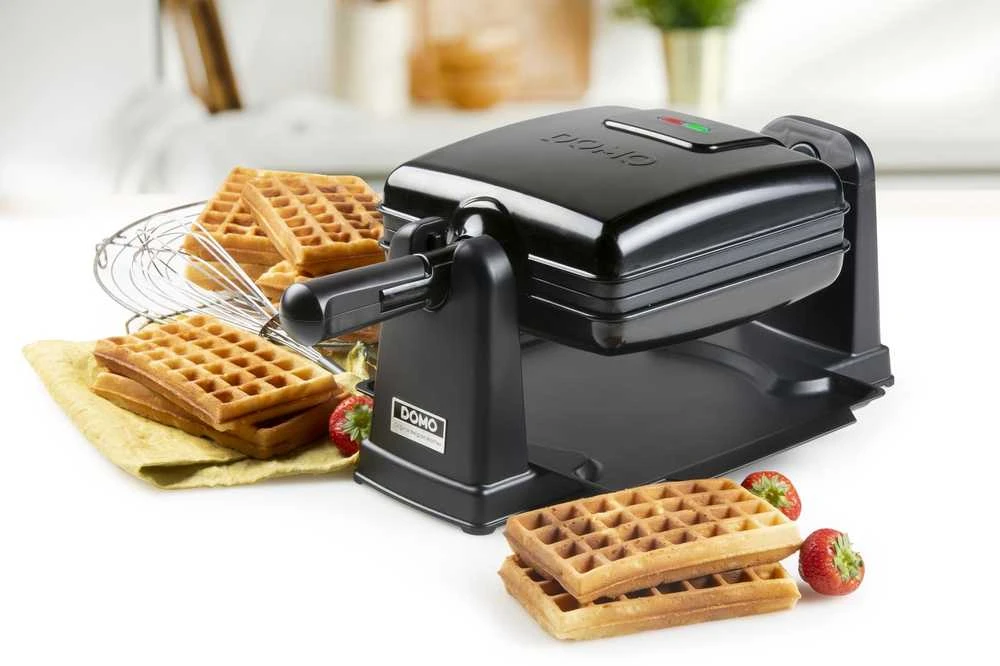 DOMO DO9224W besisukanti vaflinė klasikinė 4*7