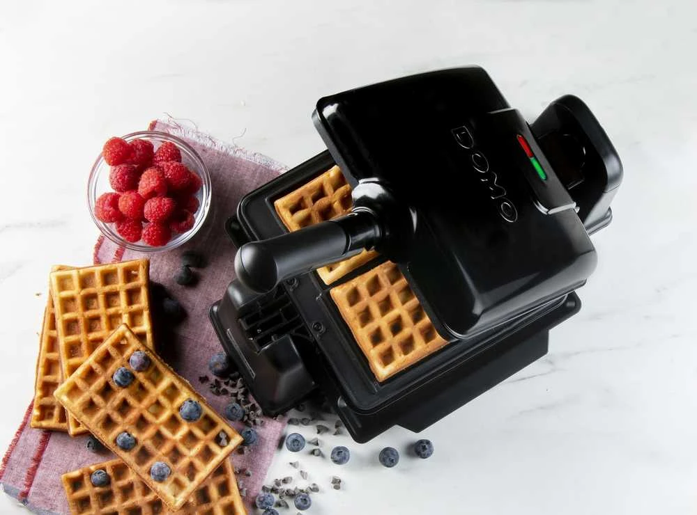 DOMO DO9224W besisukanti vaflinė klasikinė 4*7
