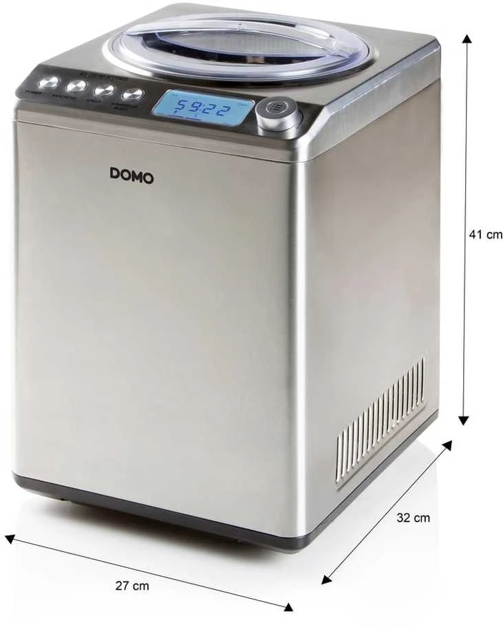 DOMO DO9232I ledų gaminimo aparatas su kompresoriumi