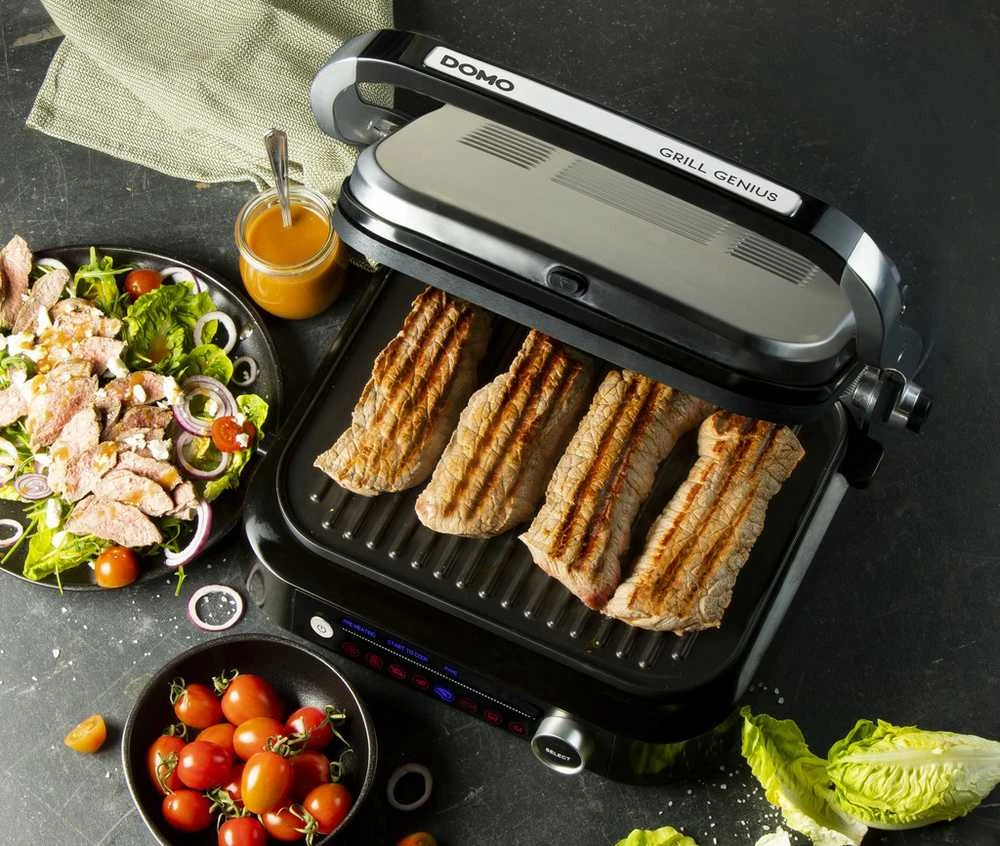 DOMO DO9249G elektrinė kepsninė su prailginamomis galiomis, 2100 W