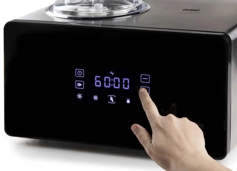 DOMO DO9252I ledų ir jogurto gaminimo aparatas su kompresoriumi