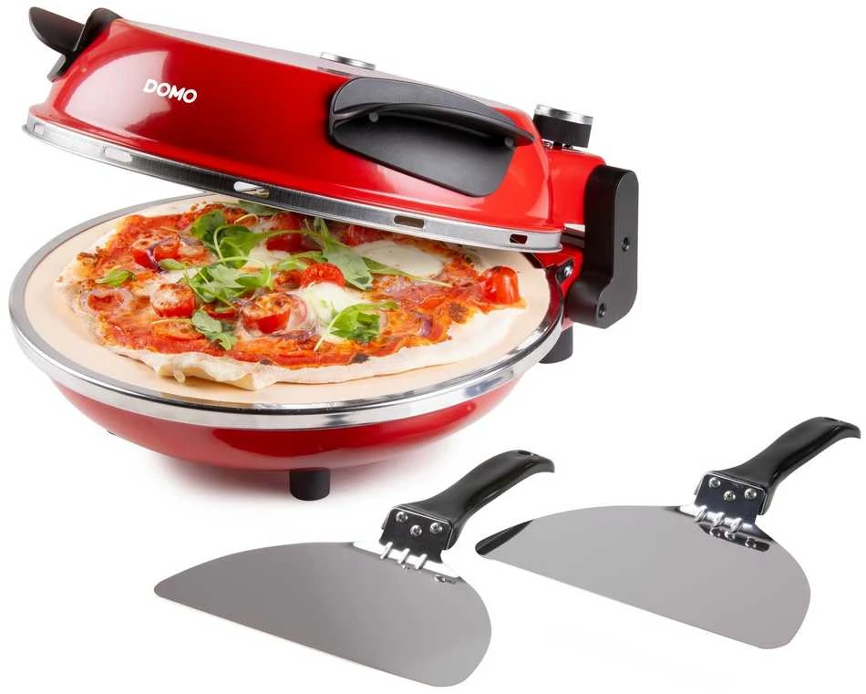 Domo DO9284PZ My Express Pizza 1200 W raudonos picos krosnis