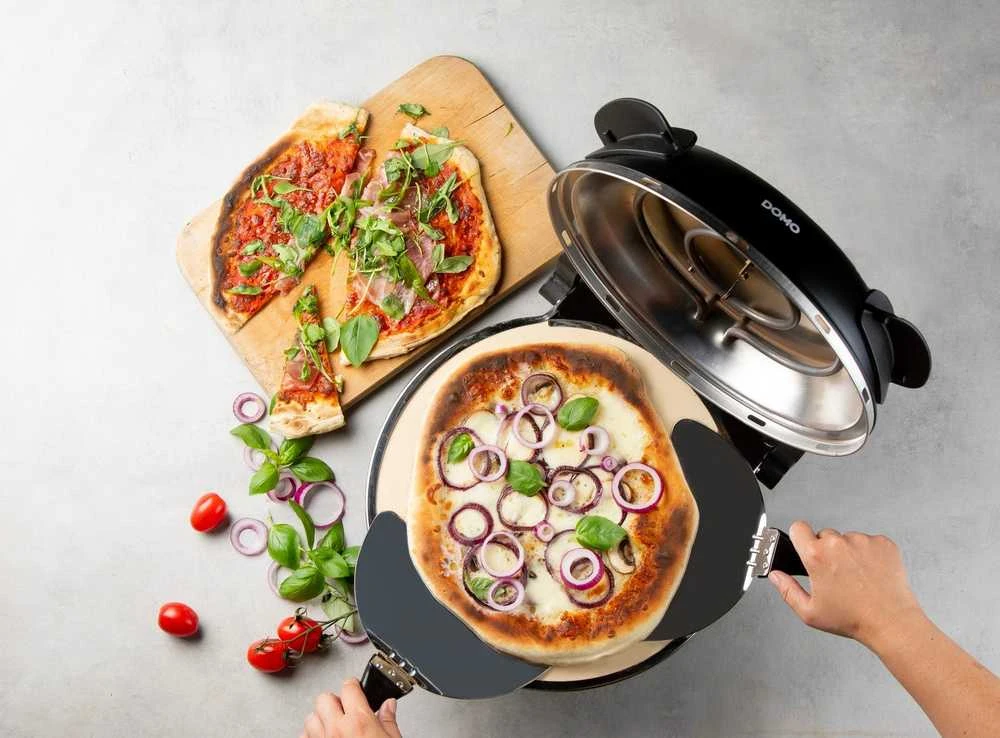 Elektrinė krosnelė DOMO picos krosnis My Express Pizza juoda DO9285PZ