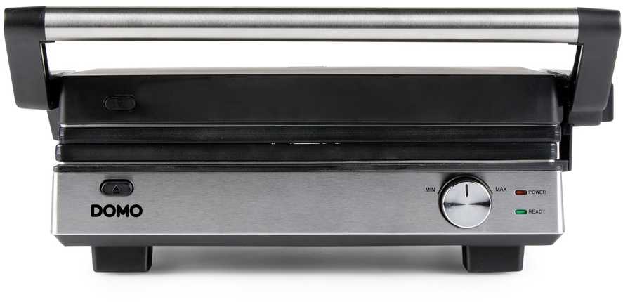Vaflinė DOMO DO9287G juodos spalvos 166 W elektrinė ištraukiama kepsninė + vaflių keptuvė