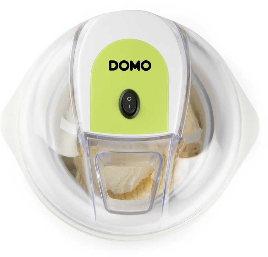 Domo DOMO DO9304I ledų gaminimo aparatas 1,5 l Balta