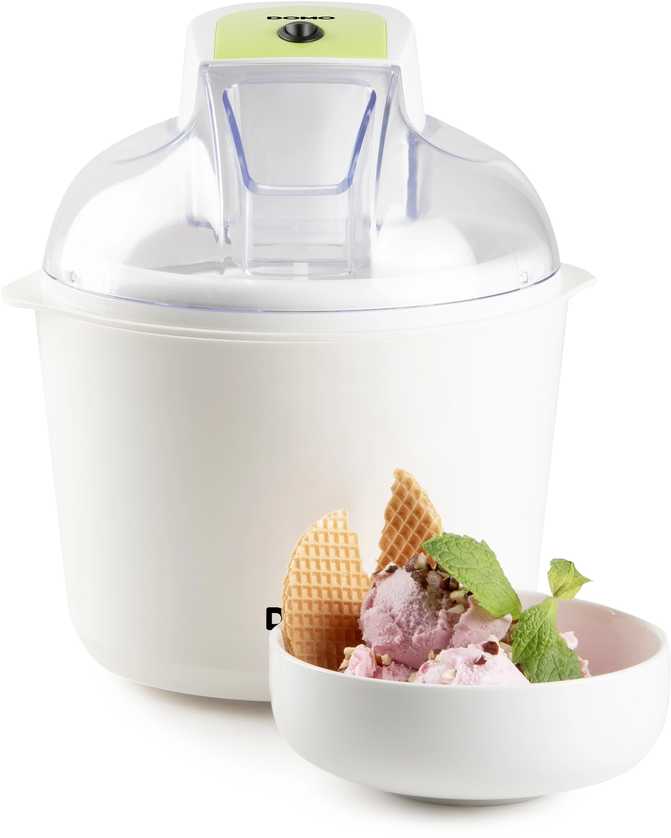 Domo DOMO DO9304I ledų gaminimo aparatas 1,5 l Balta