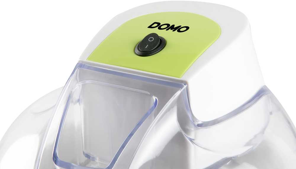 Domo DOMO DO9304I ledų gaminimo aparatas 1,5 l Balta