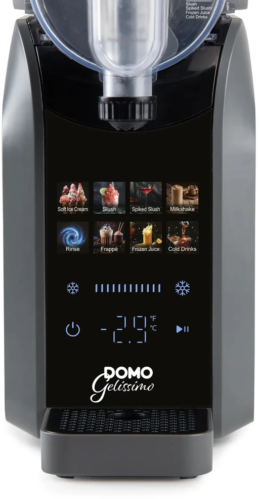 „Domo“ ledų gaminimo aparatas, itališki ledai ir slush aparatas (DO9308I)