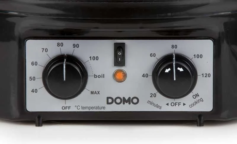DOMO DO42323PC pusiau automatinis nerūdijančio plieno konservavimo puodas, 2000 W