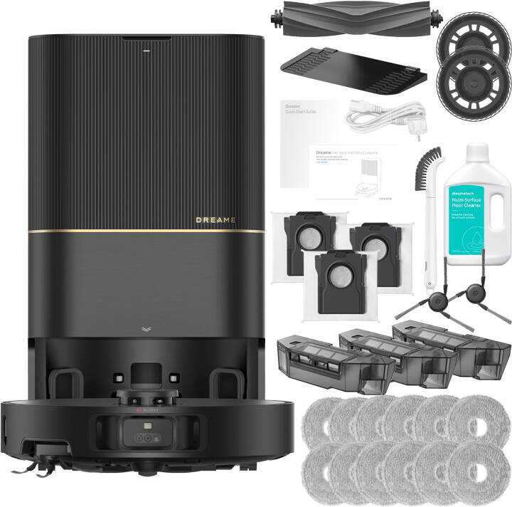 Dulkių siurblys - robotas Dreame X40 Ultra Complete, juodas