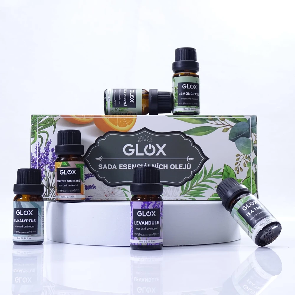 Drėkintuvas GLOXAO1 - Set of 6 Aromatherapy Oils