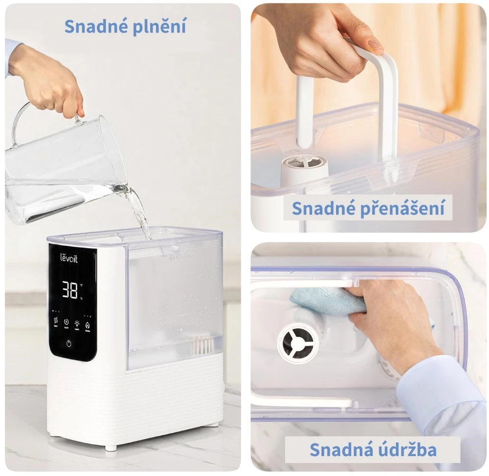 Levoit Oasis Mist Smart oro drėkintuvas 4,5L