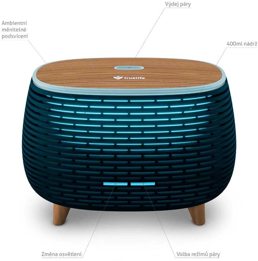 Drėkintuvas TrueLife AIR Diffuser D6 Smart - Aroma difuzér