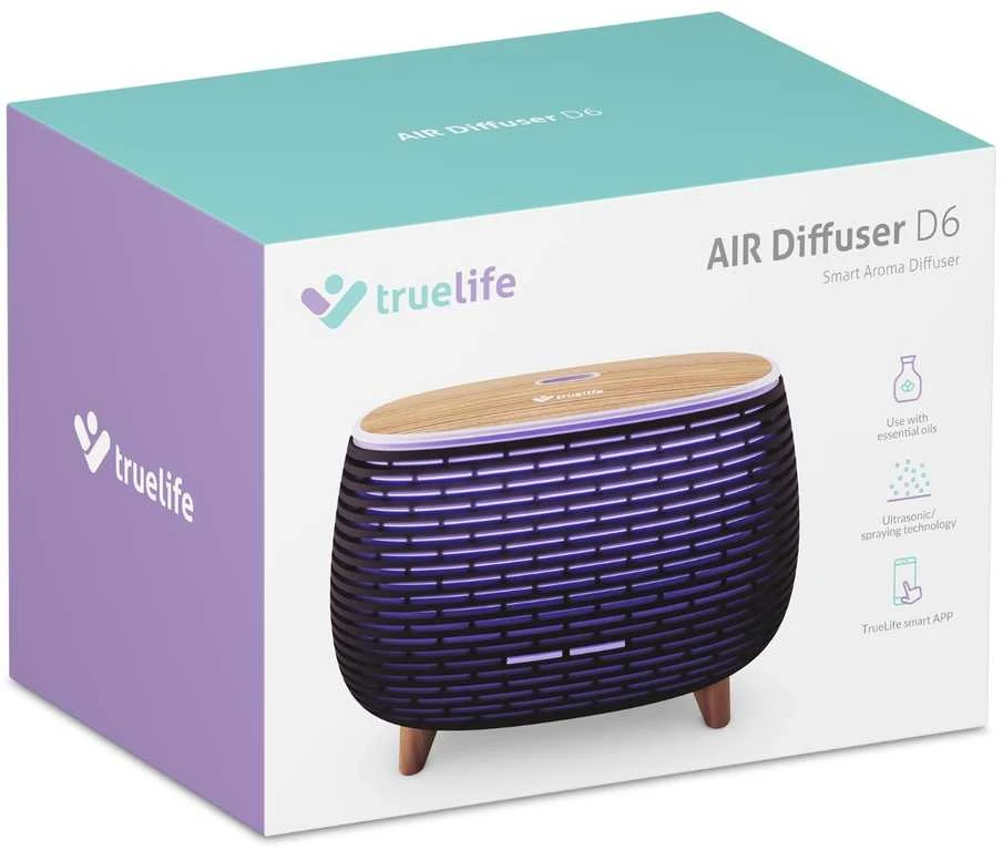 Drėkintuvas TrueLife AIR Diffuser D6 Smart - Aroma difuzér