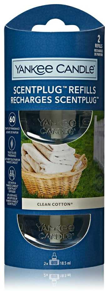 Drėkintuvas „Yankee Candle“ kvapiųjų žvakių valiklio medvilnės papildymas (kvapų kamštelių papildymai) 2 x 18,5 ml