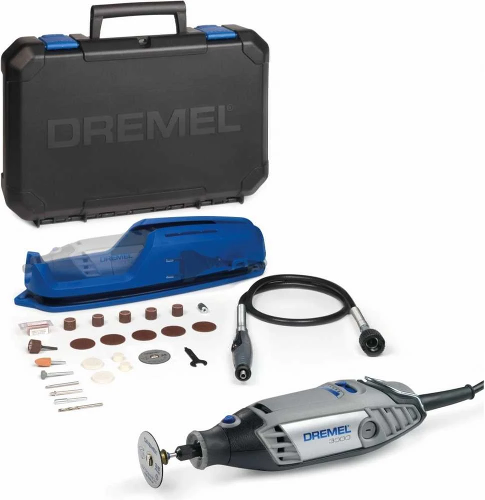 Dremel 3000 (3000-1/25 EZ) daugiafunkcis įrankis + priedai