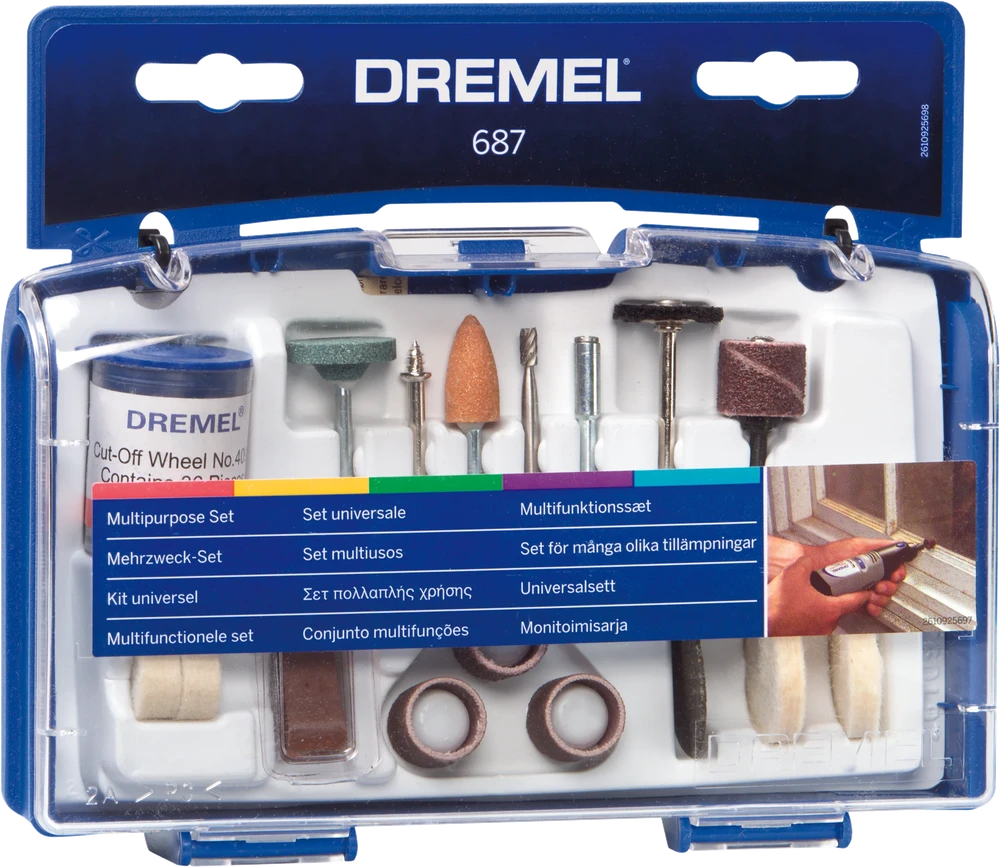 Dremel 11 dalių EZ SpeedClic priedų rinkinys