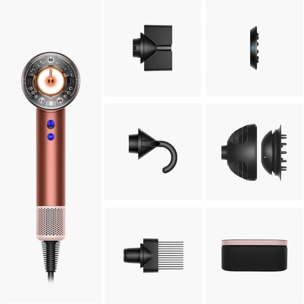 Plaukų džiovintuvas „Dyson Supersonic Nural™“ (Strawberry Bronze / Blush Pink)