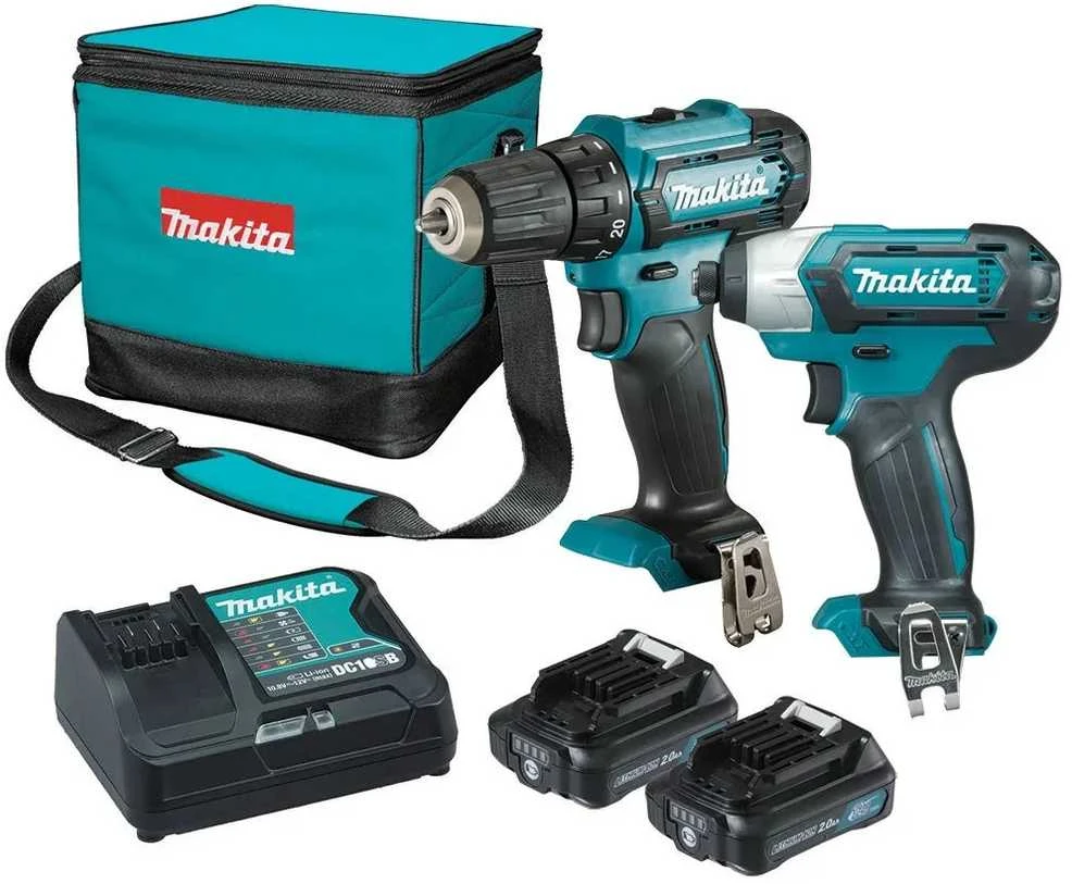 Makita Akumuliatorinių įrankių komplektas CLX224A 12V Max (10,8V) Li-ion