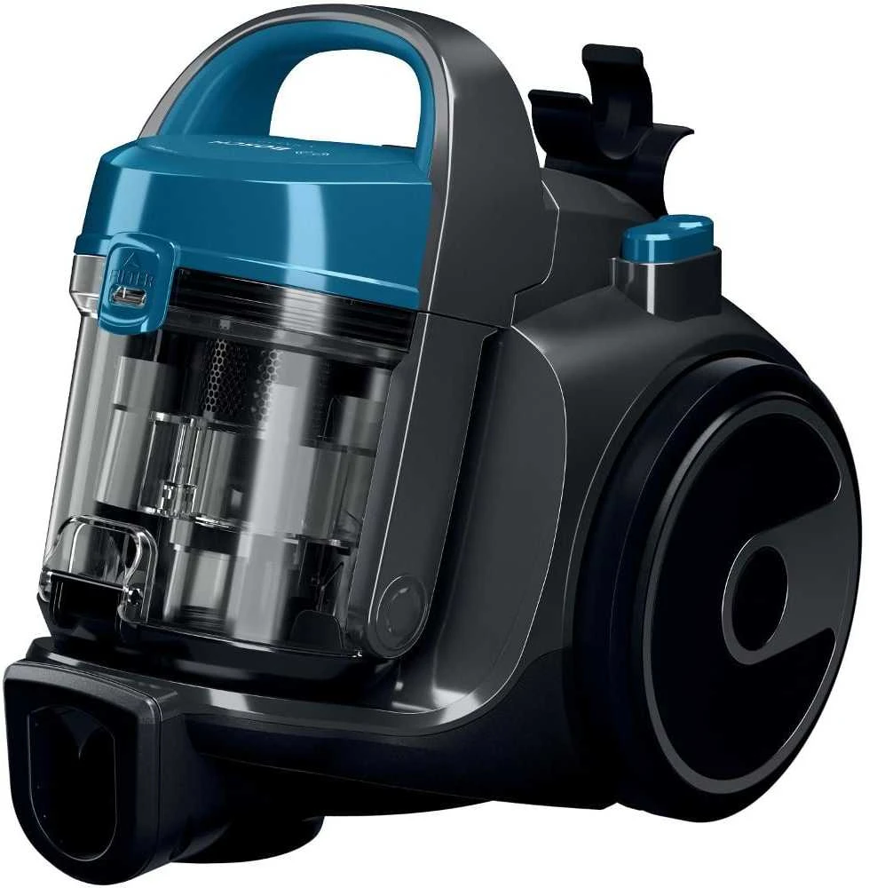 Bosch | Dulkių siurblys | BGS05A220 | Be maišelio | Dulkių talpa 1,5 l | Pilkas/Mėlyna