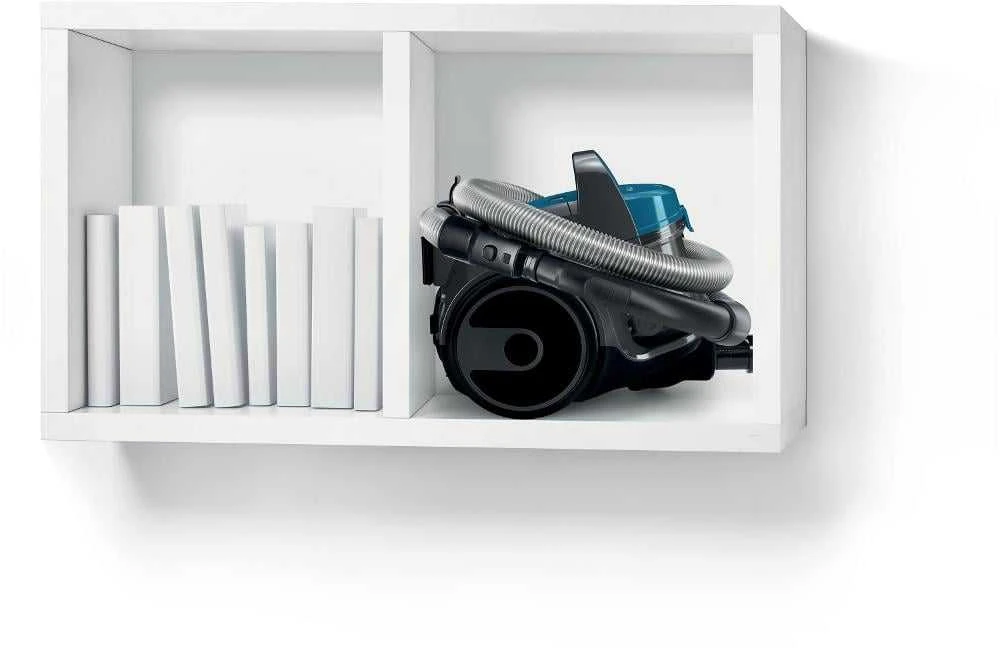 Bosch | Dulkių siurblys | BGS05A220 | Be maišelio | Dulkių talpa 1,5 l | Pilkas/Mėlyna
