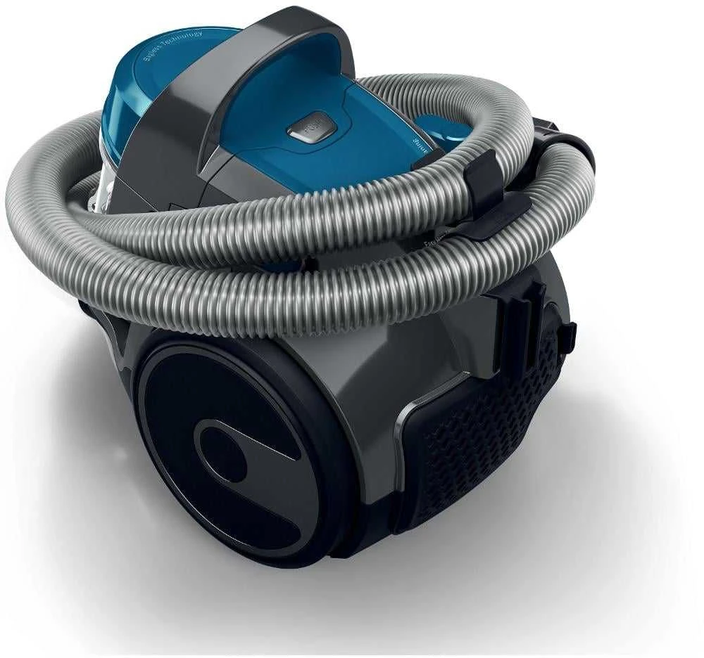 Bosch | Dulkių siurblys | BGS05A220 | Be maišelio | Dulkių talpa 1,5 l | Pilkas/Mėlyna