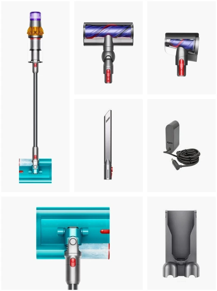 Dulkių siurblys Dyson V15s Detect™ Submarine™ varsi-imuri + moppi