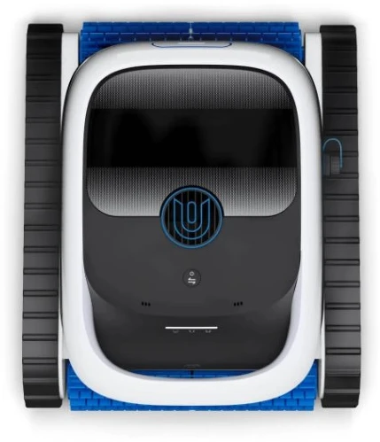 Ecovacs ULTRAMARINE P1 | Robotas baseino valytuvas | Veikimo laikas (maks.) 180 min. | Šlapias valymas | Ličio jonų | 4600 mAh | Baltas/Mėlyna