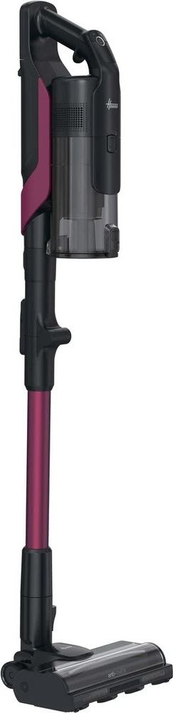„Hoover“ dulkių siurblys | HF610HX 011 | Belaidis veikimas | Rankinis siurblis | 650 W | 21,6 V | Veikimo laikas (maks.) 100 min. | Rausvai raudona