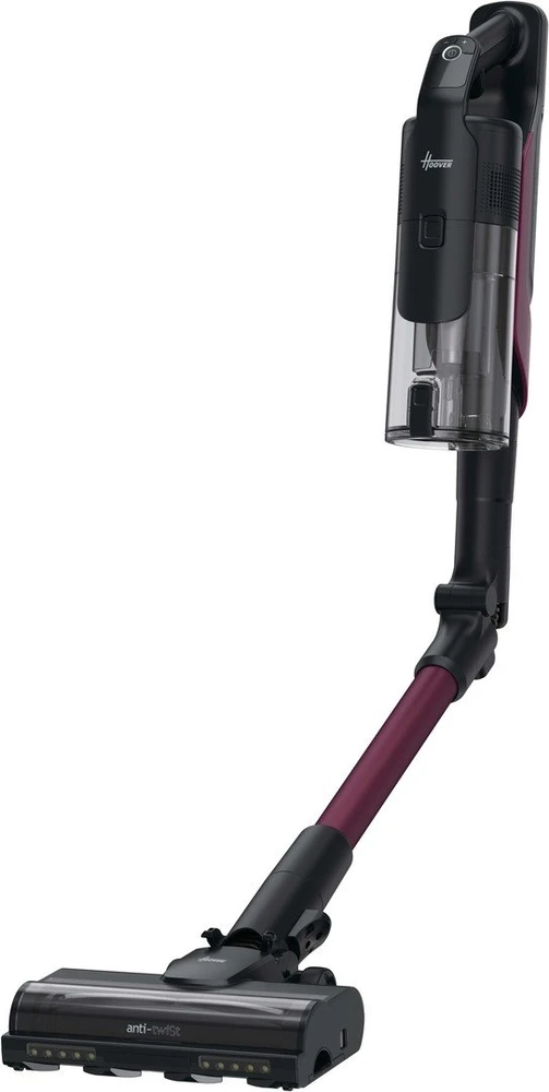 „Hoover“ dulkių siurblys | HF610HX 011 | Belaidis veikimas | Rankinis siurblis | 650 W | 21,6 V | Veikimo laikas (maks.) 100 min. | Rausvai raudona