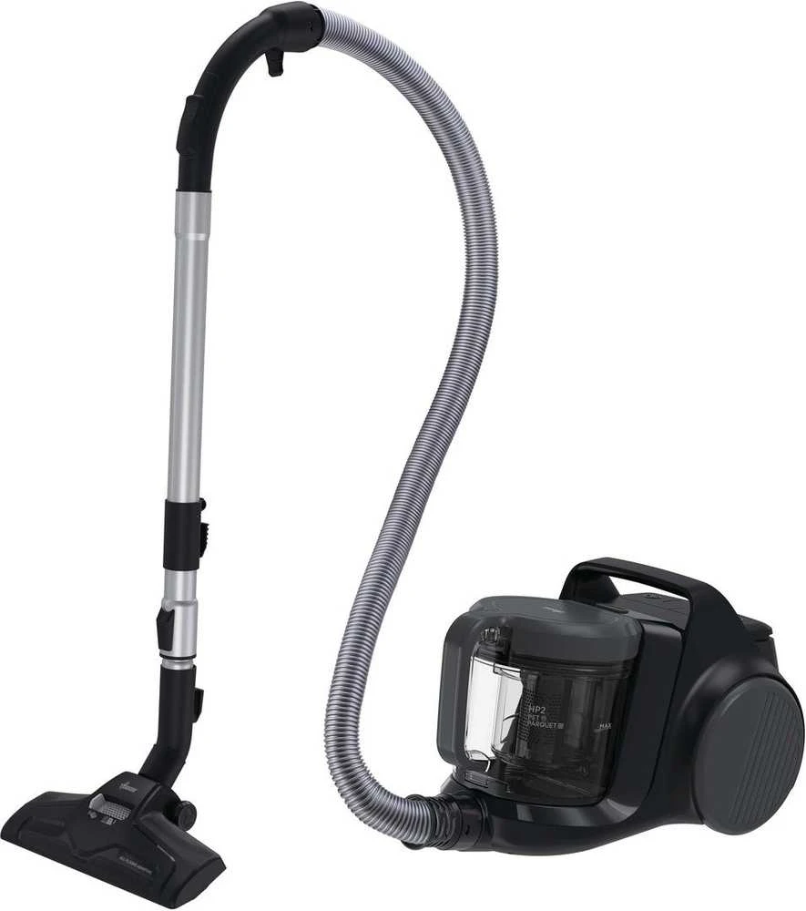 Hoover dulkių siurblys | HP210P 011 HP2 Turbo Move | Be maišelio | Galia 800 W | Dulkių talpa 2,5 l | Urban Juodas