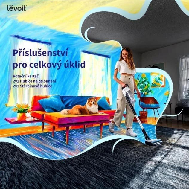Dulkių siurblys vertikalus Levoit Dulkių siurblys vertikalus Levoit LVAC 200 pilka