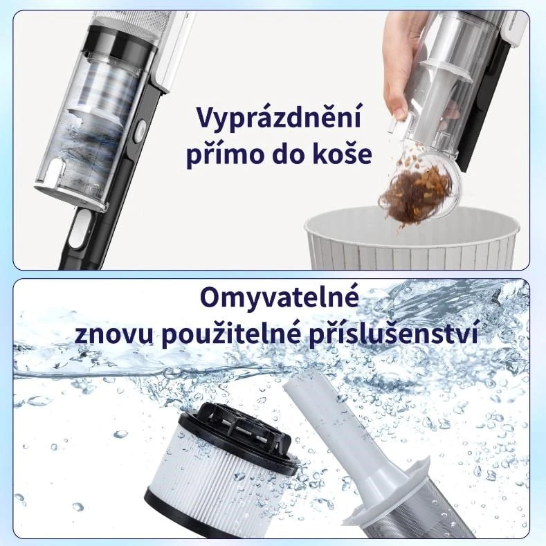 Dulkių siurblys vertikalus Levoit Dulkių siurblys vertikalus Levoit LVAC 200 pilka