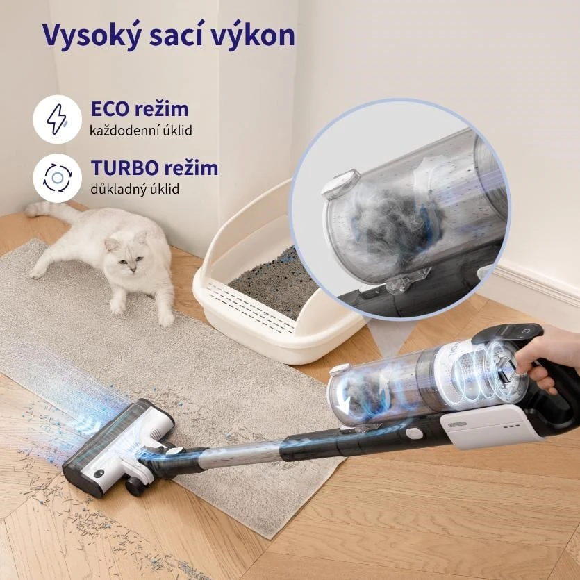 Dulkių siurblys vertikalus Levoit Dulkių siurblys vertikalus Levoit LVAC 200 pilka
