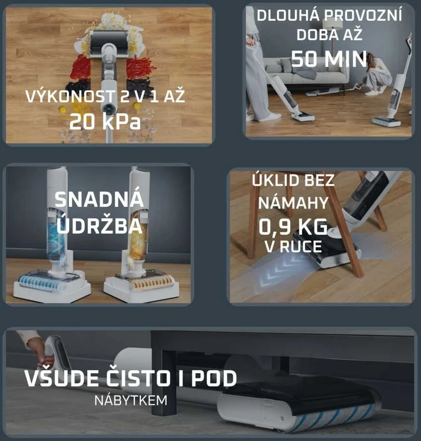 Dulkių siurblys Rowenta GZ5435E0 X-Clean 5 Pro